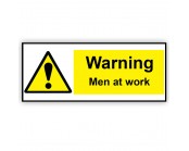 Warning Men at Work 